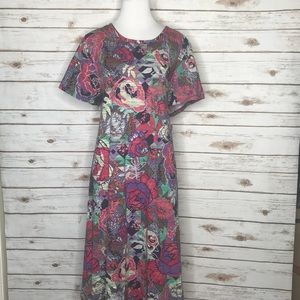 Floral LuLaRoe Carly Hi Lo Dress